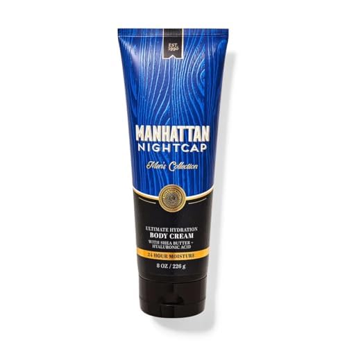 Bath and Body Works Body Cream Men 8 oz (Manhattan Nightcap)