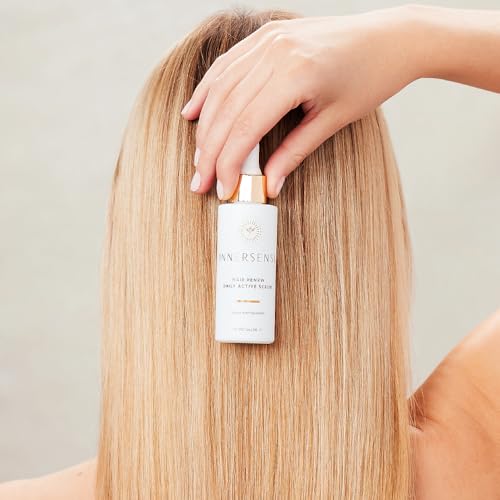 Innersense Organic Beauty - Natural Hair Renew Daily Active Serum | Clean Scalp Care For Optimal Hair Growth (1 fl oz | 29.5 ml)