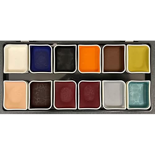 Narrative Cosmetics Zombie Alcohol-Activated Palette, Activator, and Remover Kit, Professional SFX Makeup Set