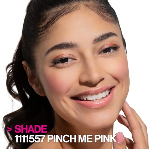 wet n wild Color Icon Blush, Effortless Matte Natural Sheer Glow & Seamless Blend, Luxuriously Infused Smooth Jojoba Oil, Cruelty-Free & Vegan - Pinch Me Pink