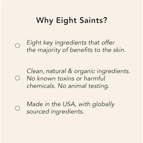 Eight Saints Retinol Skin Care Serum Treatment For Firming Face Lines & Eye Wrinkles, Deep Hydrating Facial Skincare Serum For Anti Aging, 1 Ounce