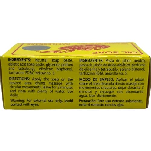 Jabon de aceite de vibora de cascabel (140g) jabon para la cara y todo el cuerpo- Ayuda a eliminar el acne y pa?o/Rattlesnake soap (4.93 (1)