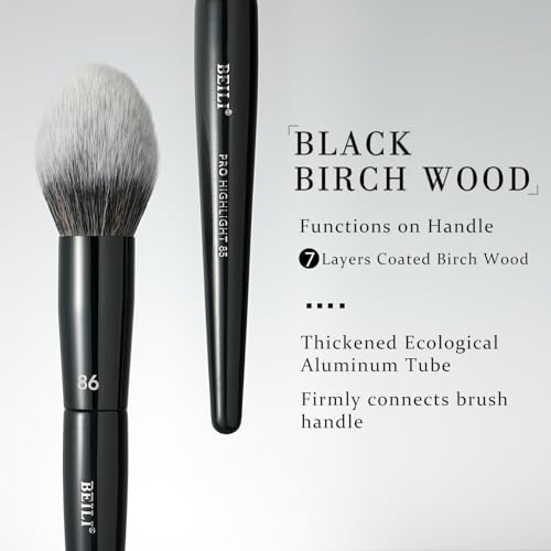 BEILI Makeup Brushes 14Pcs Professional Eyeshadow Brush Set Premium Synthetic Makeup Brushes for Liquid, Cream & Powder Eyeshadow