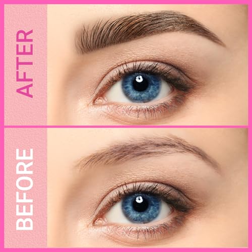 iMethod Eyebrow Pen - Eyebrow Pencil Magical 2-in-1 Eye Brow Pencils for Women with 4-Fork-Tip & Precise Brush-Tip for Natural Hair-Like Brows, Last All-Day, with Eyebrow Spoolie Brush, Dark Brown