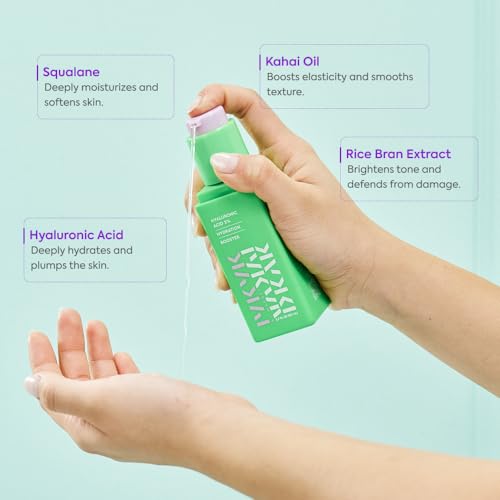 IYKYK By Makari Hyaluronic Acid 2% Hydrating Face Serum, Moisture Booster with Vitamin B5, Aloe & Kelp for Deeply Hydrated, Plump, Rejuvenated Skin, Vegan Facial Serum, No Fragrance, Paraben & Sulfate