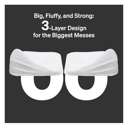 Baby Cotton Pads for Diaper Change by LoveNoobs, 60 Count, Ultra Soft 100% Organic Extra Large Cotton Pads for Baby Sensitive Skin, Lint-Free, Premium Jumbo Size, GOTS Certified