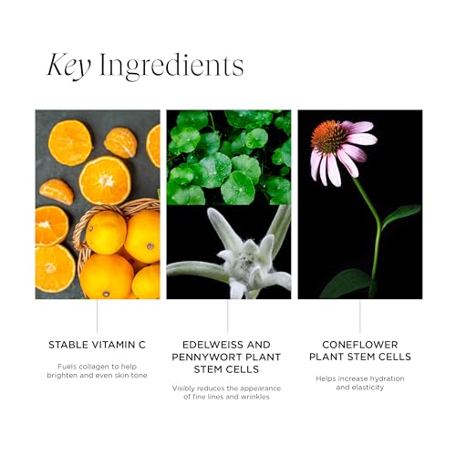 Intelligent Nutrients Re:generative Super Power C Serum, Age-Defying Vitamin C Formula, Smoothes, Softens, and Firms With Plant Stem Cell Science, 1 Oz