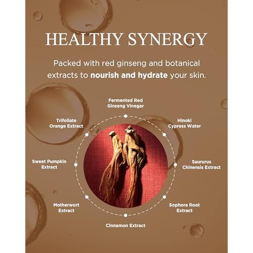 Bonyongo Red Ginseng Vinegar Cream ? Intensive Hydrating and Firming Face Moisturizer for Smooth, Youthful Skin - Nourishing with Fermented Red Ginseng - Korean Skincare, 1.86oz.