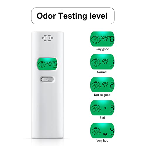Professional Bad Breath Tester - Portable Oral Odor Detector, Breath Smell Analyzer & Monitor Tool for Personal Oral Cavity Testing
