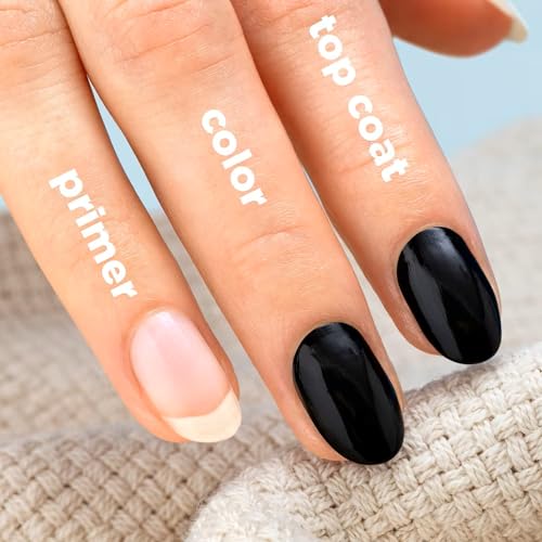 Sally Hansen Miracle Gel Pearls Salon Quality Nail Polish | Gel-Like Formula, Two-Step System, No UV Light Needed, Long Lasting | Sheer | 909 Moonlight Mist | Light Gray Shimmery Nail Polish