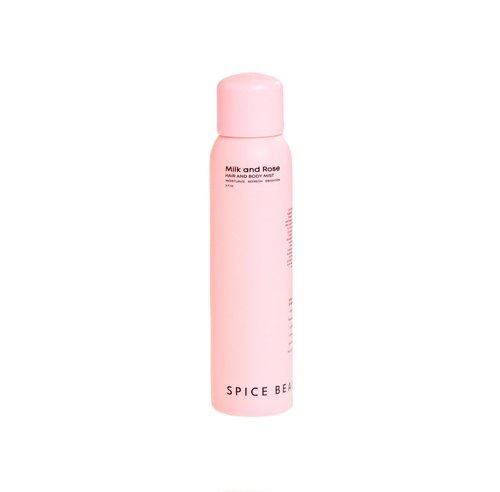 SPICE BEAUTY Milk & Rose Hair and Body Mist – Hydrating Floral Body Spray & Hair Perfume with Rose, Goat Milk, Chamomile, Lavender & Honey – Refreshing Mist for Skin, Hair & Clothing – 6.7 oz