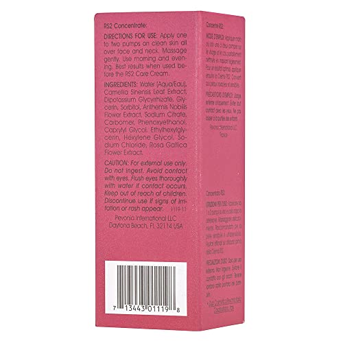 Pevonia RS2 Concentrate Skin & Face Serum - Rosacea Treatment - Redness Reducing Skin Care - Cooling Comfort for Sensitive Skin - Specialty Facial Products - 1 fl Oz