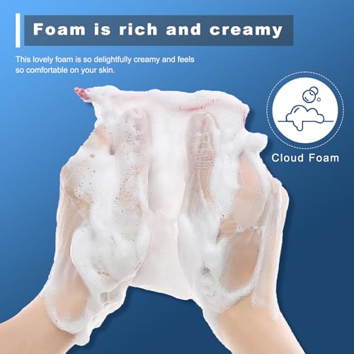 20PCS Soap Bag Bar Soap Pouch Mesh Net with Drawstring Closure Foaming Body Drying Sock Holder for Shower