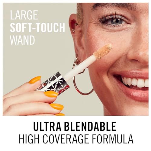 Rimmel London, Multi-Tasker Concealer, 020 Fair, Crease-Proof, Transfer-Proof, Waterproof, Up To 24-Hour Wear, Vegan Formula, 0.33oz