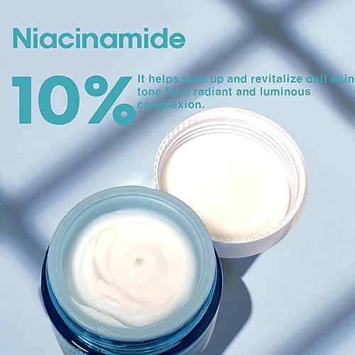 PRETTYSKIN Hydra Vitamin B5 Derma Repair Cream for Face?Strengthen skin Barrier with Niacinamide 10% Dexpanthenol & Centella Asiatica Extract-Korean Skin care - 1.75fl.oz.(52ml)
