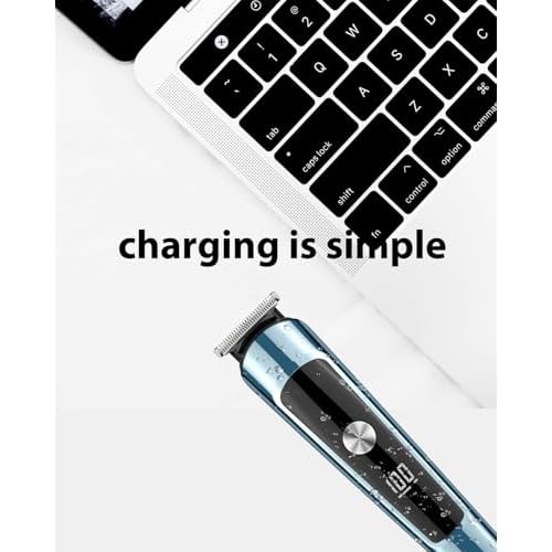 5V USB Charger Cord Compatible with Brightup FK-8688T/FK-8788T Beard Trimmer for Man Grooming Kit, with 1 Cleaning Brush, 3.3ft Power Cord