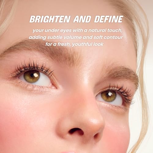 COLORGRAM Under Eye Highlighter Stick 03 Real Tone | Silky-Smooth Long-Lasting Highlighter & Contouring Stick for Smudge-Proof, Shining Daily Makeup | K-Beauty Face Highlighters & Luminizers