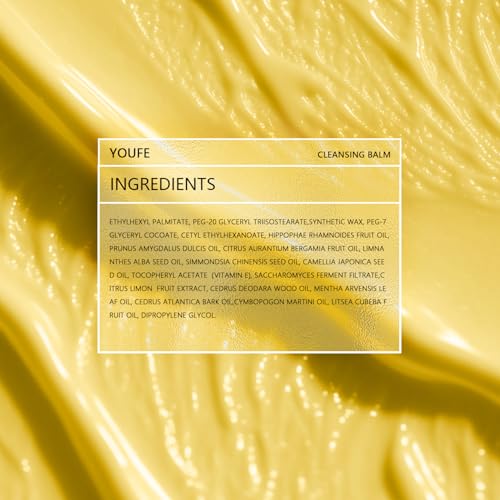 Vitamin E Cleansing Balm (3oz) ? Removes Waterproof Makeup & SPF, Hydrating, No Double Cleanse, Korean Oil-Based, Vegan, Travel-Friendly Tin with Magnetic Spatula, For All Skin Types