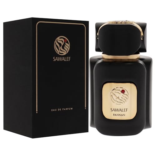 Swiss Arabian FANNAN, Eau de Parfum 80 mL from the SAWALEF Boutique Range | Unisex Mossy Woods Niche Release | Long Lasting with Intense Sillage | Cologne for Men and Perfume for Women | Oud