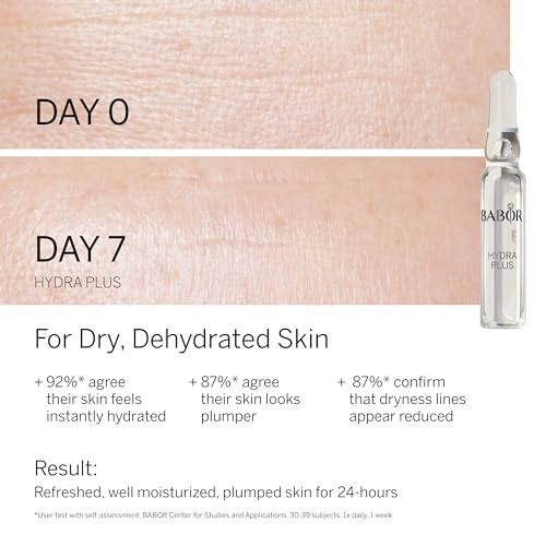 BABOR Travel Size 3 Piece Ampoule Concentrate Set, Hydra Plus Ampoule, Multi Vitamin Ampoule, Lift Express Ampoule, Skincare Set