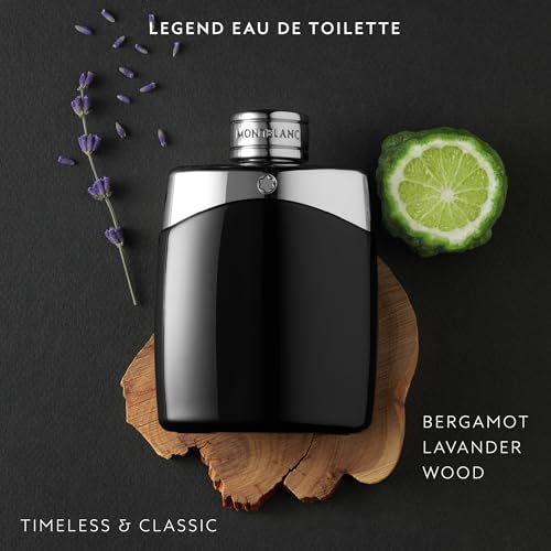 MONTBLANC - Legend Eau de Toilette - Men's Fragrance - Fresh & Fougere - With notes of Bergamot, Jasmine & Sandalwood