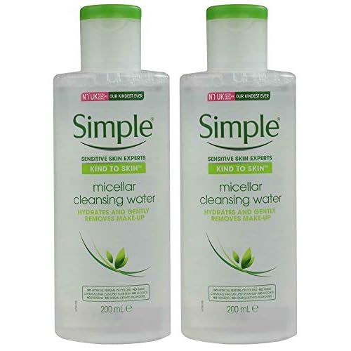 Simple Micellar Cleansing Water, 6.7 Ounce (2 Pack)