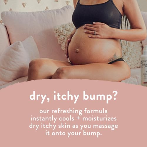 The Honest Company Honest Mama Chill Mama Soothing Jelly Cooling Formula for Itchy Dry Growing Belly Aloe and Eucalyptus Infused 4 fl oz