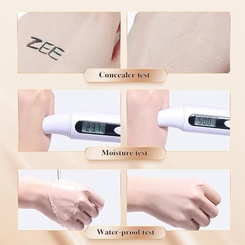 Mushroom Head Air Cushion CC Cream Foundation Full Coverage Moisturizing Oil Control Waterproof Long-Lasting Even Skin Tone Natural Cream Foundation for Mature Skin (Natural)