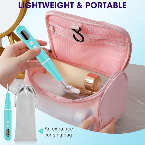 Electric Cordless Nail Drill, Super Lightweight Electric Nail File, Professional Manicure Pedicure Kit with 9 Speed & LCD Display, Nail Grinder for Thick Toenail Cuticle Women Men Baby Pets
