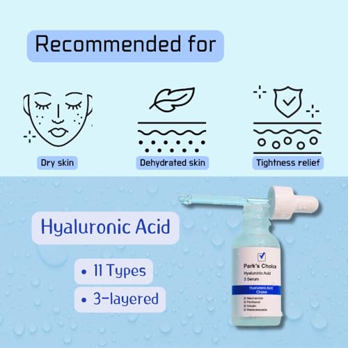Park's Choice Hyaluronic Acid 3 Serum with Niacinamide & Madecassoside, 1.01 fl.oz.