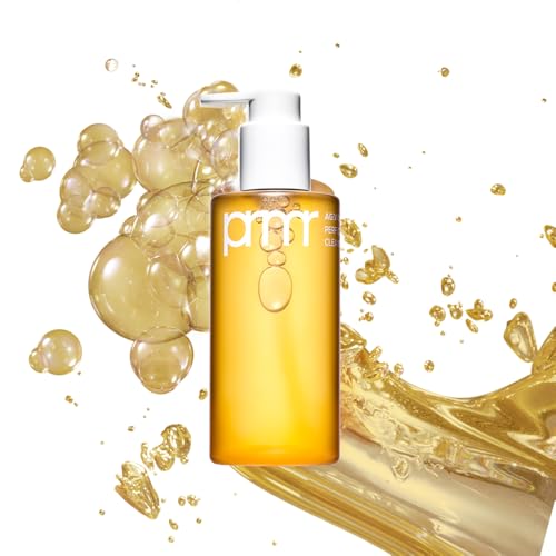 PRIMERA (PRMR Oil To Foam Cleanser Korean Deep Cleansing Oil, Daily Makeup Remover, Blackheads, Dust and Dirt Removal, Pore Cleaning, Hyaluronic acid (200ml, 6.76 fl. oz)