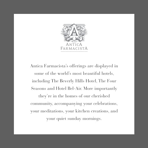Antica Farmacista Hand & Body Wash - Luxury Nourishing Body Wash - Hydrating Hand Cleansing Wash - Bath & Body Gift - Lemon, Verbena & Cedar, 10 fl oz