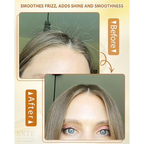 Samnyte Hair Wax Stick, 2PCS Wax Stick for Hair Slick Stick, Hair Wax Stick for Flyaways Hair Gel Stick Non-greasy Styling Cream for Fly Away & Frizz Hair