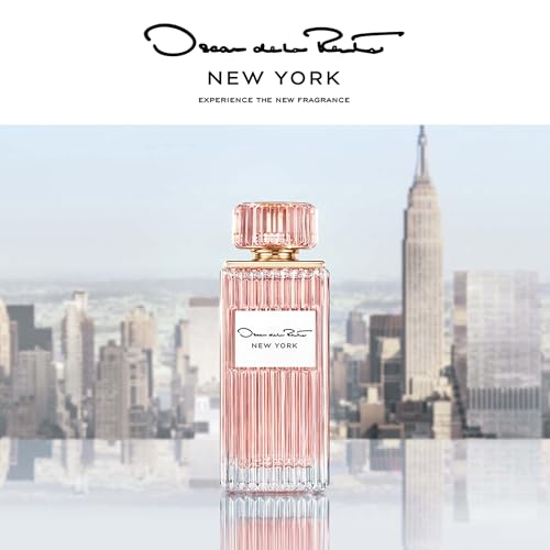 Oscar de la Renta New York Eau de Parfum 3 Piece Gift Set for Women - Perfume Spray 3.4 Fl. Oz, Purse Travel Spray 0.5 Fl. Oz, and Body Lotion 3.4 Fl. Oz.