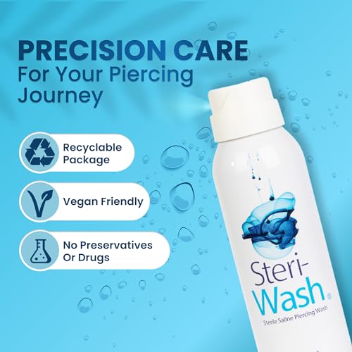 Steri-Wash¢ç Aftercare Piercing Spray 3 oz