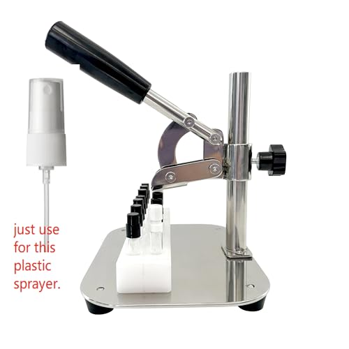 Manual 2ML 5ML 10ML small perfume capping machine,perfume sample capper,travel sample liquid bottle capper for diameter 10mm or 11mm glass bottle
