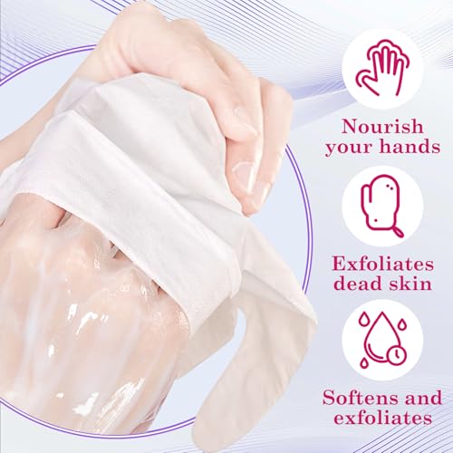 6 Pairs Hand Masks Moisturizing Gloves, Hydrating Hand Mask Moisturizer Gloves Care for Dry Cracked Hands, Smooth Long Lasting Soft Firming Hand Mask Gift Set for Men Women£¨A