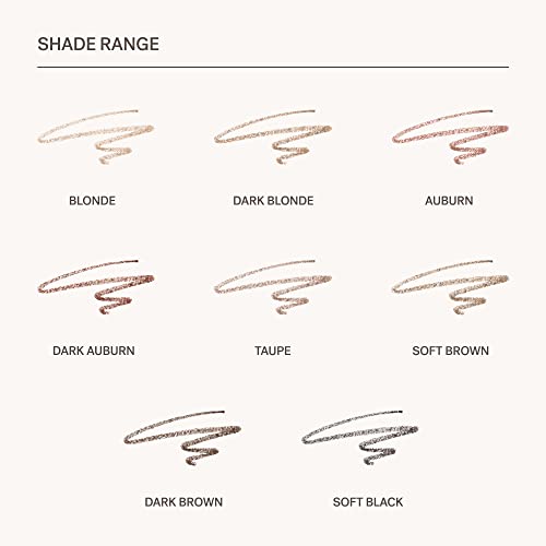 ILIA - In Full Micro-Tip Brow Pencil with Spoolie | Buildable Pigment, Fade-Resistant | Safe for Sensitive Eyes, Fragrance + Silicone-Free | Non-Toxic, Vegan, Cruelty-Free, Clean Makeup (Soft Brown)
