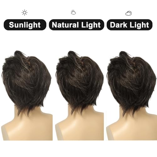 Mens Swiss Lace Toupee, #1B30 Natural Black with 30% Gray Hair 7x9 Inch Size Single-Knotted Invisible Hairline Remy Human Hair Piece