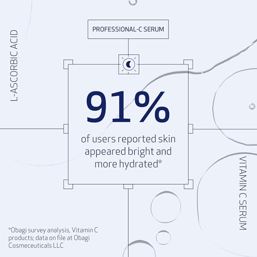 Obagi Professional-C Vitamin C Serum ? Helps Brighten Skin Tone and Minimize the Appearance of Fine Lines & Wrinkles ? Safe for Sensitive Skin