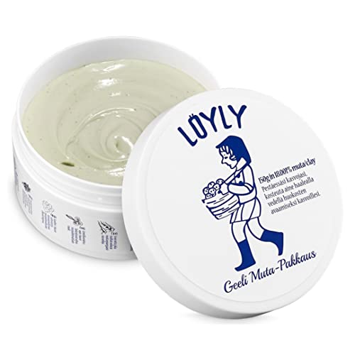 Loyly Green Mud Collagen Mask - Top Finnish Mud Vegan Collagen Mask for face, helps skin impurity and soothing. Refreshening scent, essential nutritions for all skin types.(5.29 oz)