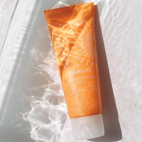 Nu Skin Sunright¢ç Face & Body Sunscreen SPF 50 | Broad-Spectrum UVA/UVB Protection | Non-Greasy & Water-Resistant Formula | Antioxidant-Infused | 3.4 fl. oz.