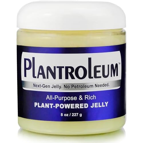Beesaluxe Plantroleum | Next-Gen Plant-Powered Jelly | No Petroleum Needed | All-Purpose Moisturizer & Skin Protectant (8 Ounce)