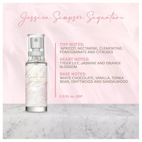 Jessica Simpson Collection 4-Piece Gift Set for Women ? Mini Eau de Parfum Travel Spray ? 0.5 Ounce