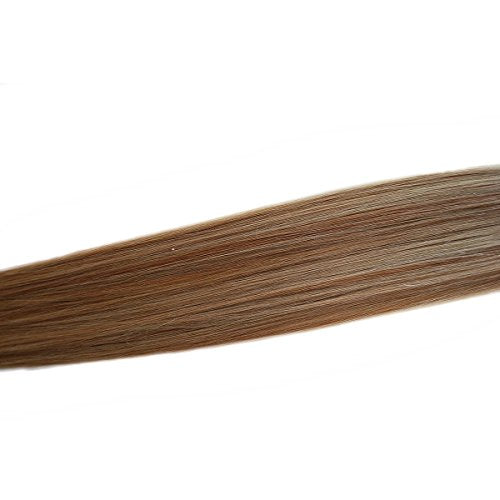 Keratin Hair Extensions U tip100gm Blonde Mixed Multi-color 27 60 Silky Straight