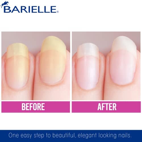 Barielle Nail Whitener for Yellow Nails or Dull Nails .47 oz. (PACK OF 2) - Whitening for Nails, Treats Yellow Nails