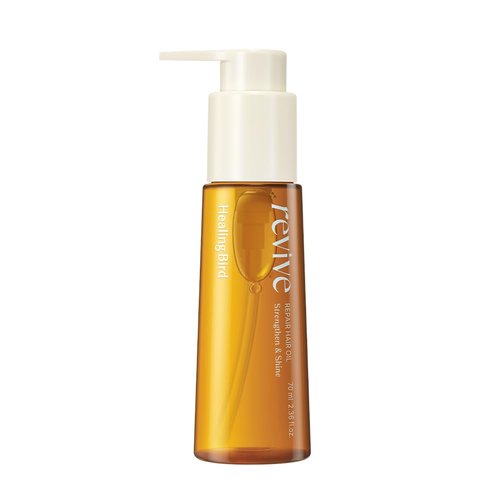 Healing Bird Revive Hair Oil 70ml (2.37 fl.oz) | Nourishing & Volumizing Hair Strengthening Treatment | For Dry, Damaged Hair & Scalp | Restores Shine & Moisture | Cold-Pressed Argan Oil Formula