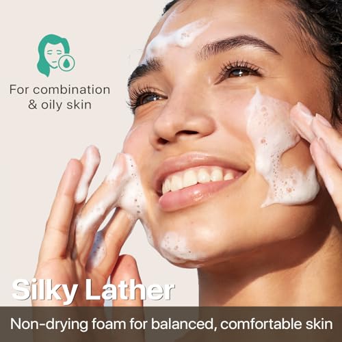Beauty by Earth Foaming Face Wash Cleanser ? Natural & Organic Ingredients, Vegan Facial Wash, Gentle Daily Cleanser for Sensitive, Oily & Acne Prone Skin, Made in USA