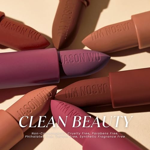 Jason Wu Beauty Hot Fluff Modern Matte Lipstick - 3-in-1 Lipstick, Blush, Shadow, 3.8g 0.134oz (Souffle, 3.8g)