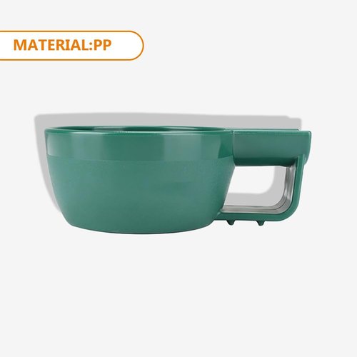Healvian Plastic Shaving Bowl for Men Deep Shaving Soap Container Mouth Anti-slip Shave Cup Bowl for Home and Travel
